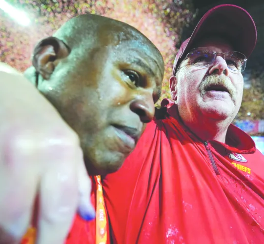Bieniemy returns to Chiefs after family drama